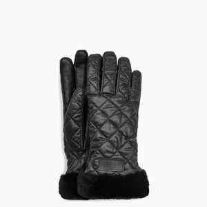 Womens Ugg Quilted Performance Gloves Size S/M